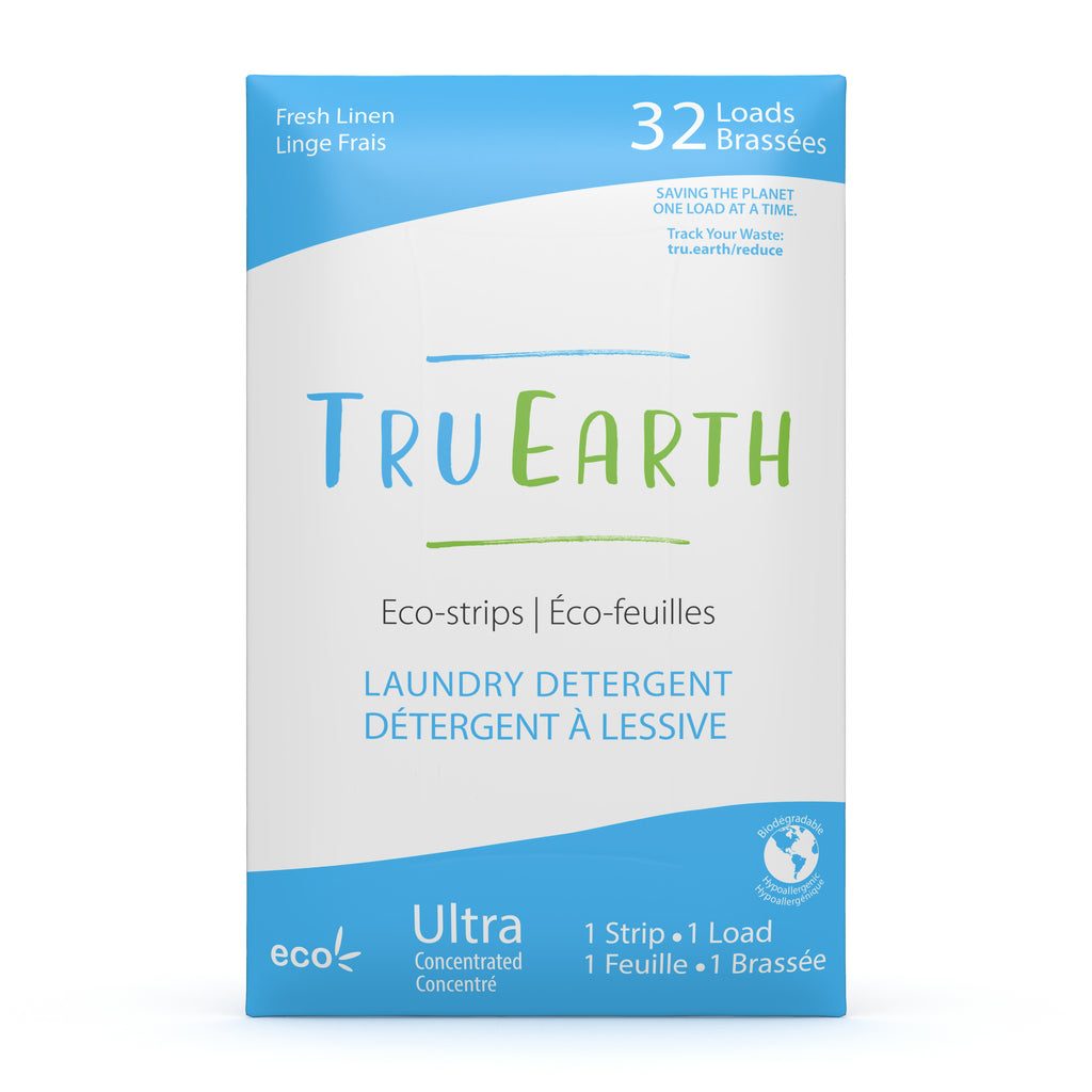Tru Earth Eco-Strips Laundry Detergent | 32 Loads