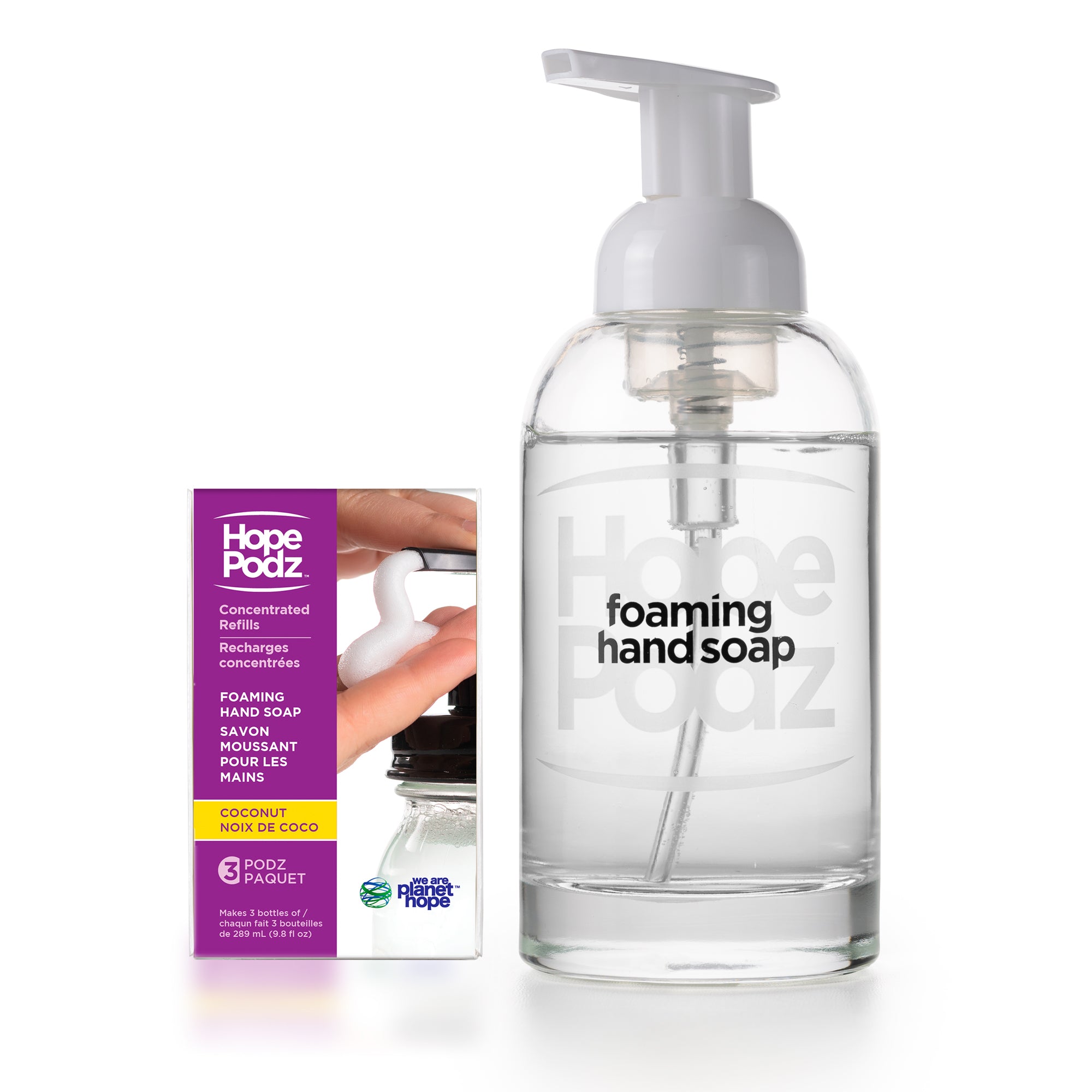 EXCLUSIVE OFFER: Foaming Hand Soap | SINGLE Glass Kit