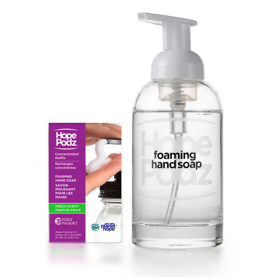 EXCLUSIVE OFFER: Foaming Hand Soap | SINGLE Glass Kit