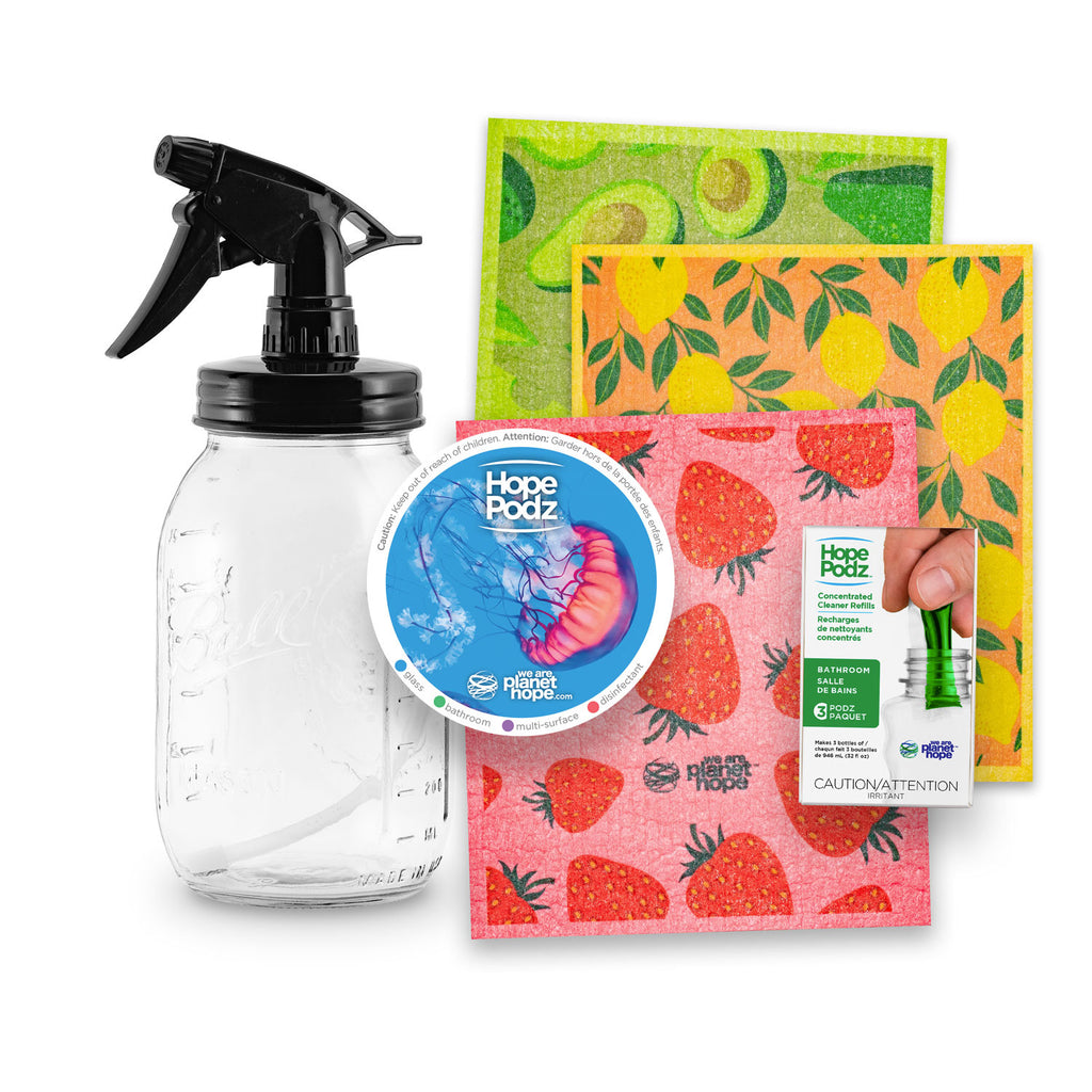 🛍️ Cleaner Mason Jar Set (Reg $48)