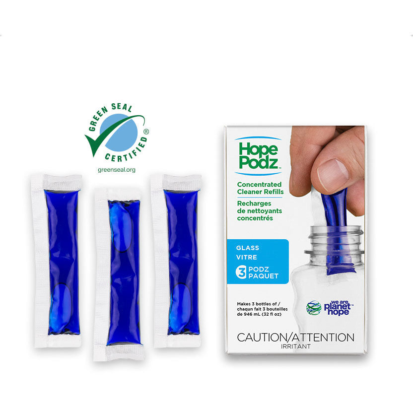 HopePodz™ Glass Cleaner Refills | 3-Pack