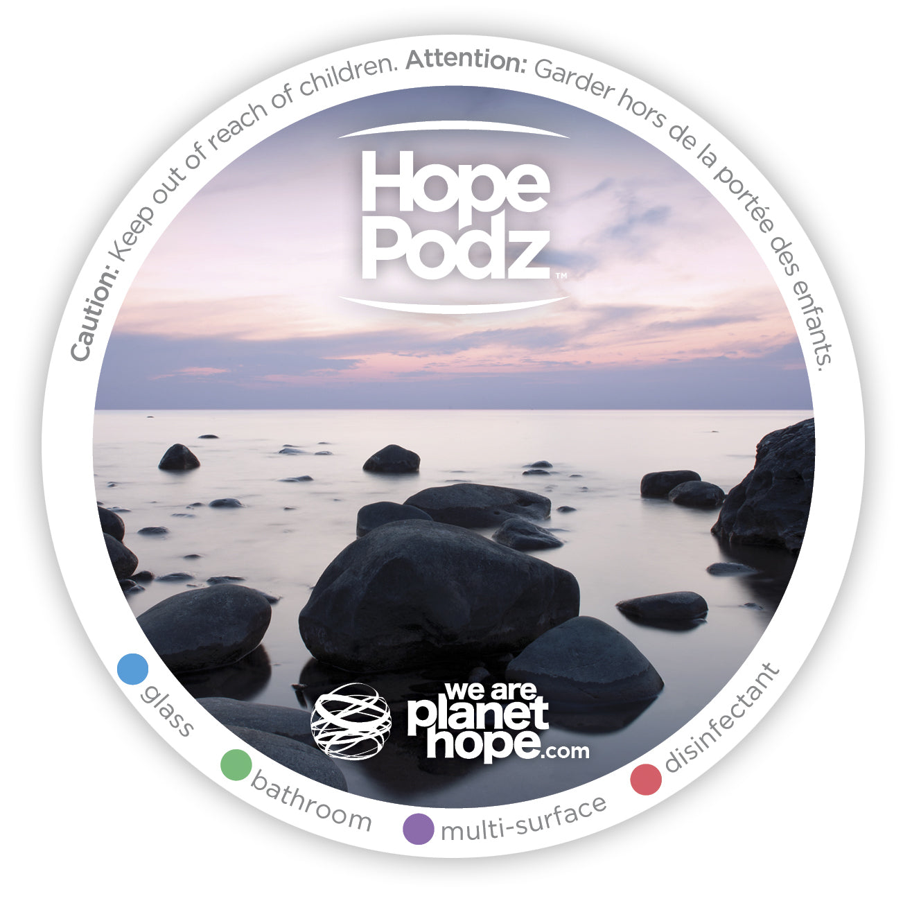 HopePodz Bottle Labels