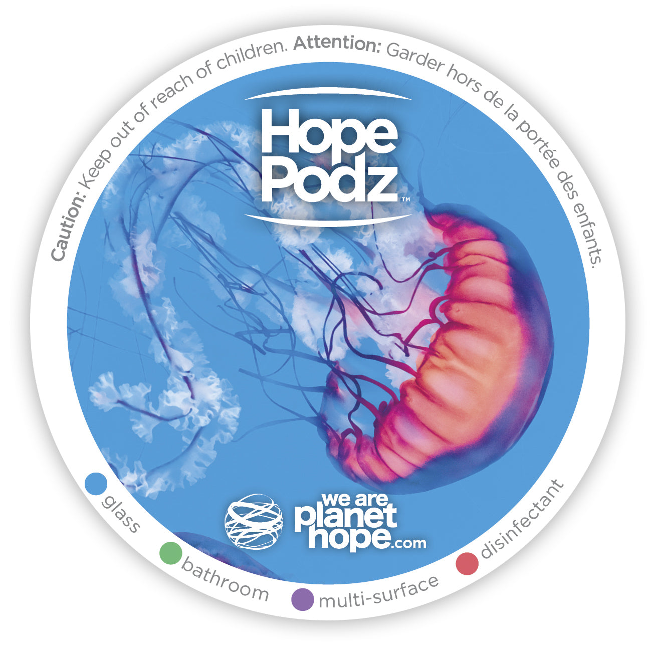 HopePodz Bottle Labels