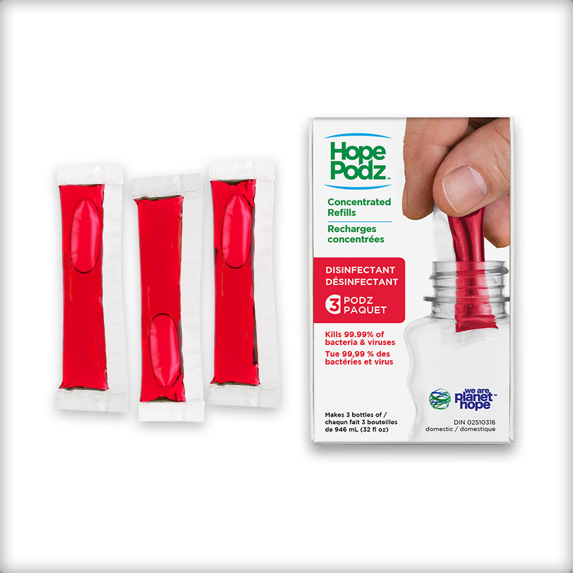 HopePodz Disinfectant 3-Pack