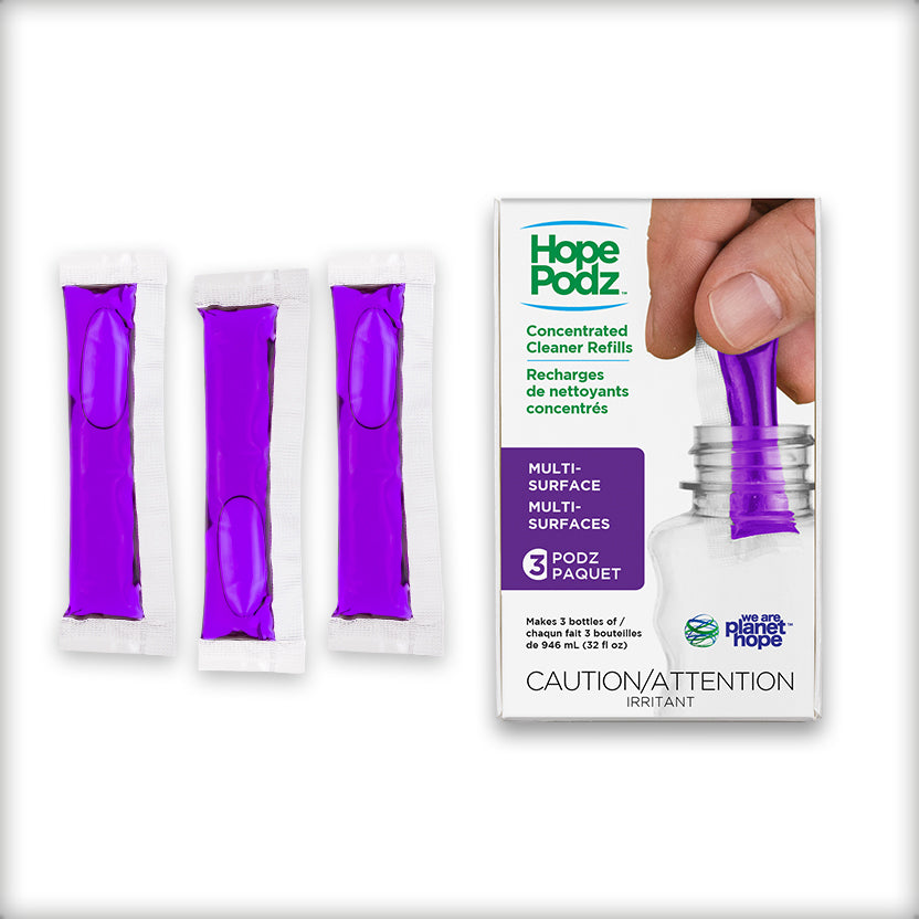 HopePodz™ Multi-Surface Cleaner Refills 3-pack